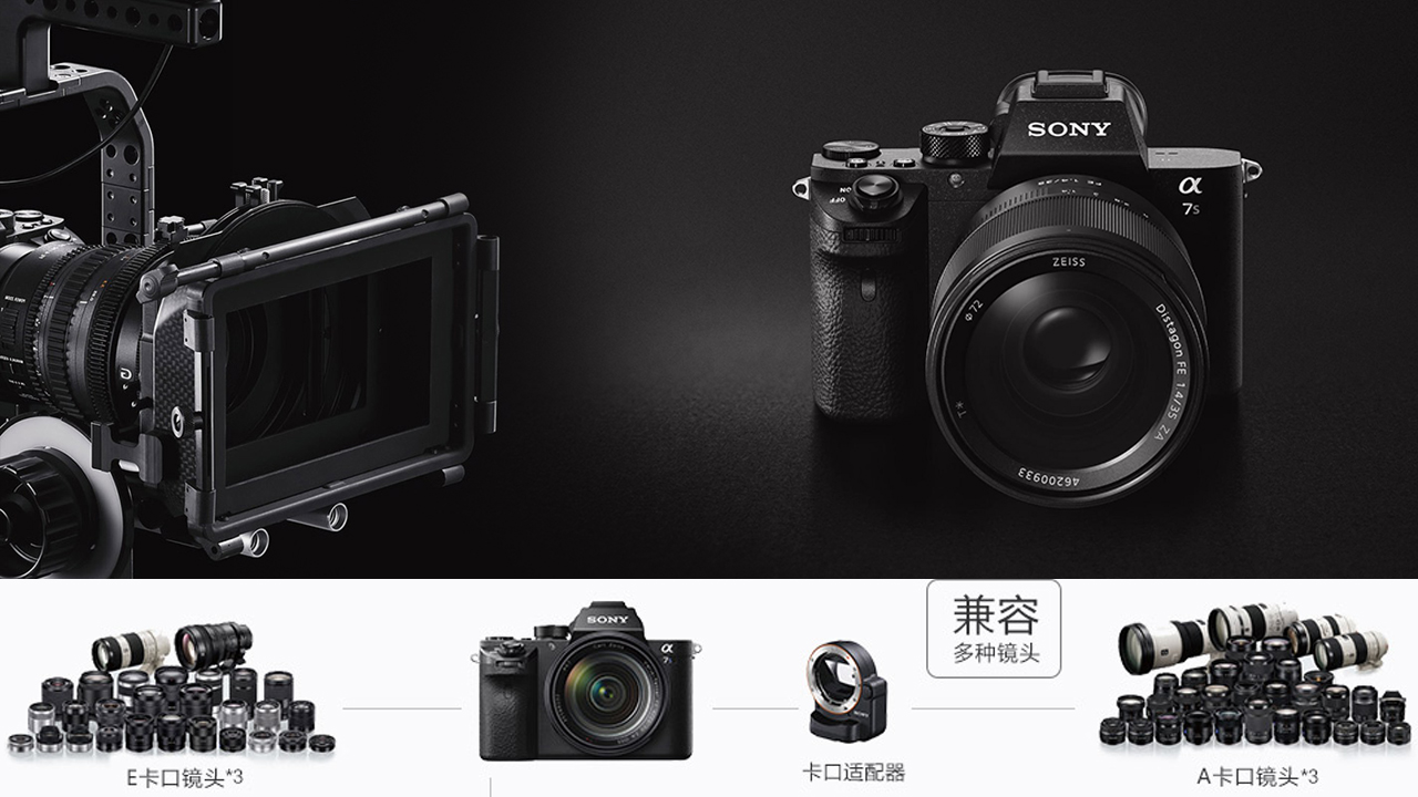 SONY超35MM全畫(huà)幅ILCE-7SM2微單攝影機(jī)